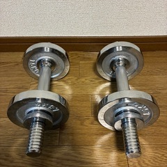 【FLYBIRD トレーニングベンチ＋ダンベル3kg×2 セット】の画像