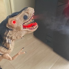 恐竜型フィギュア 赤色LED付き
の画像