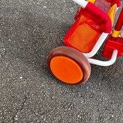 アンパンマン 三輪車    ピースIIレッド ※セーフティーガードと足置き無しの画像