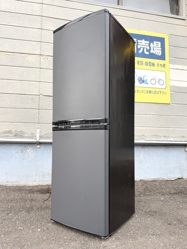 札幌市内配送可 【6ヵ月保証付き】 美品訳あり 24年製 MAXZEN マクスゼン 140L 2ドア冷蔵庫 JR142HM01 グレー