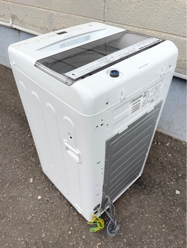 札幌市内配送可 美品 24年製 Haier ハイアール 5.5kg 全自動洗濯機 JW-U55B ホワイト