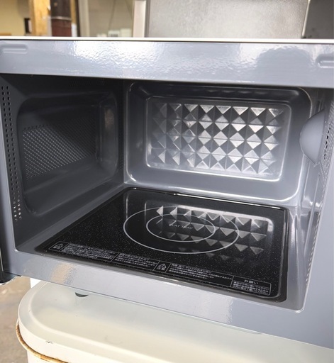 お引取り限定 美品 24年製 comfee' コンフィー 17L 単機能電子レンジ CFM-CK171 庫内フラット  