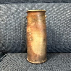 備前焼の花瓶
の画像