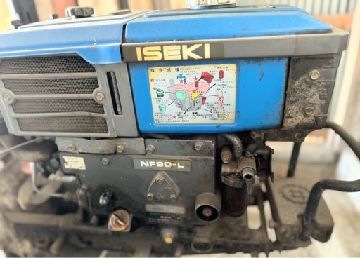 イセキ　歩行型耕運機・管理機　農作業