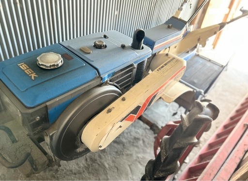 イセキ　歩行型耕運機・管理機　農作業