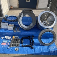 【分解洗浄済み】日立ドラム式洗濯乾燥機　らくメンテ　BD-SX120HL 購入時の価格¥250,000円の画像