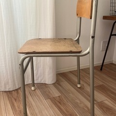 学校の椅子  古道具の画像