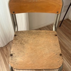 学校の椅子  古道具の画像