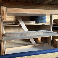 木の棚等の画像