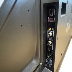 NO.2753【2023年製】TCL 液晶カラーテレビ 50C645 50V型 リモコン無し 家電 中古の画像