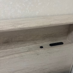 シングルベッド 収納・ライト・コンセント付きの画像