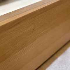 無印良品  セミダブルベットフレームの画像