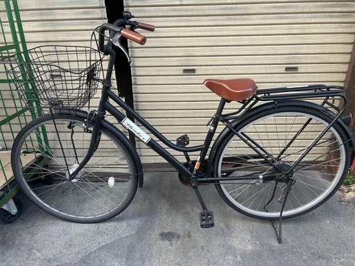 （鍵無し）自転車　ブラック 直接取引きのみ