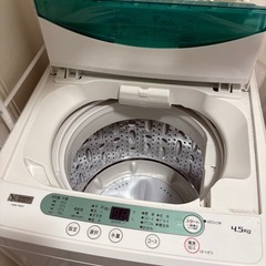  【引渡し先決定済】
洗濯機（YAMADA SELECT YWM-T45G1）の画像