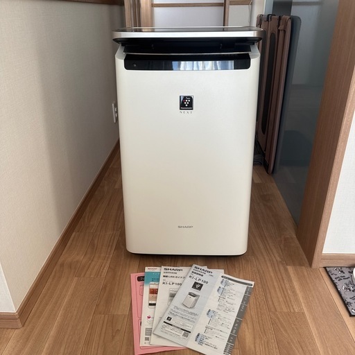 美品　SHARP 加湿空気清浄機　購入額14万位　携帯連動　KI-LP100 シャープ
