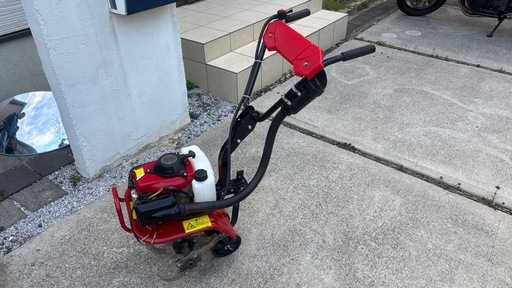 引取り早い方にお譲りします⭐︎耕運機　状態良好