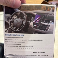 車載スマホホルダー新品の画像