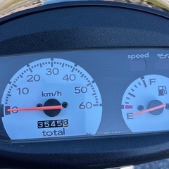 1235.スズキ　レッツ2 カスタム　原付　バイク　2スト　50cc 車体　埼玉の画像