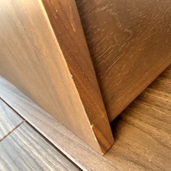 ニトリ ナイトテーブル サイドテーブル 引き出し付きの画像