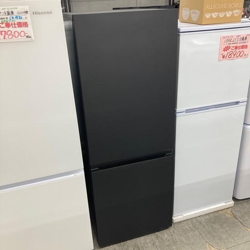 ⭐︎1年間保証⭐︎2025年製⭐︎Panasonic 180L2ドア冷蔵庫　NR-B18C2-K