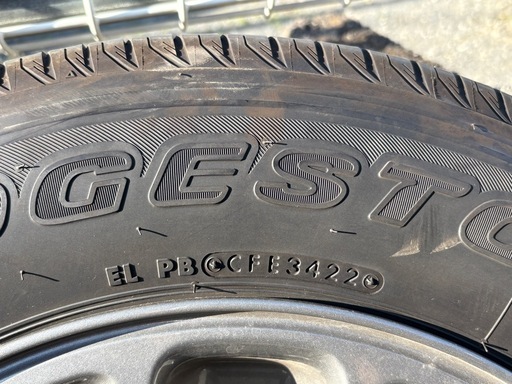 ジムニー　JB64 純正アルミ・タイヤ4本セット　新車外し