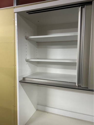 ニトリ　食器棚　キッチンカウンター　キッチンボード　白