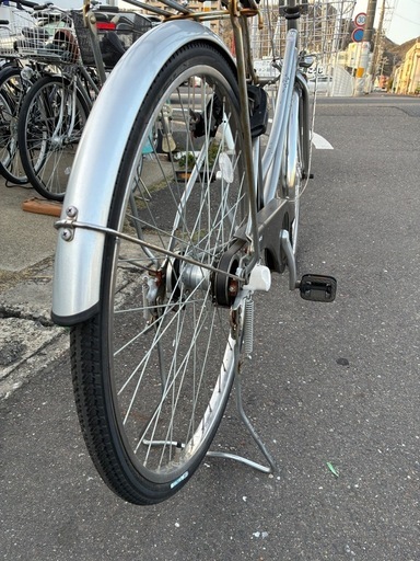27インチ3速ベルト自転車