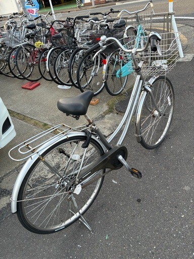 27インチ3速ベルト自転車