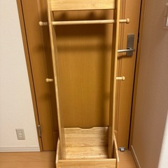 KATOJI キャスター付き ハンガーラック
の画像