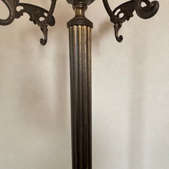 アンティーク コートハンガー ハンガーラック  真鍮製 ビンテージの画像