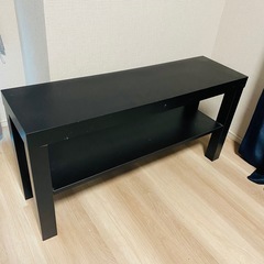 テレビ台　ブラック　シンプルの画像