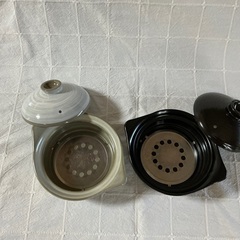 1人用土鍋　2つセットの画像