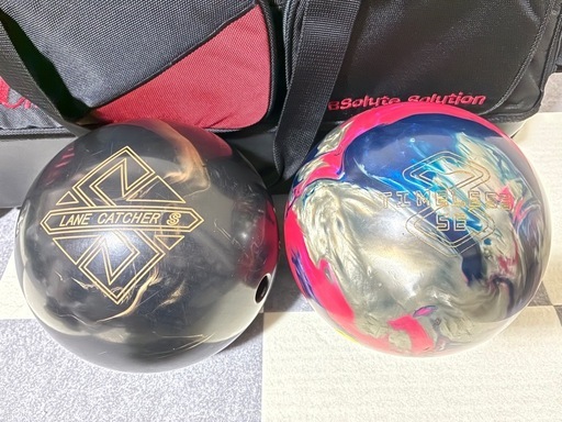 ボウリングバッグ&ボール2個セット