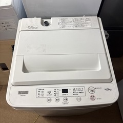 YAMADA select 2021 4.5kg 洗濯機の画像