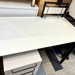 ニトリ デスクワゴンセット 中古 机 デスク (サーヤ)  の画像