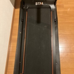 ルームランナー　トレッドミル　BTM　マット付き　MAX12.0km/hの画像