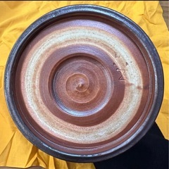 唐津焼 花生 花瓶 耳付 共箱あり 昭和レトロ 陶器 花入の画像