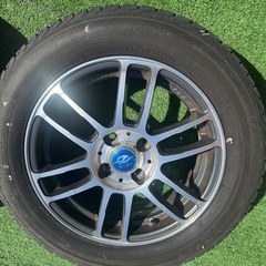 【16インチ スタッドレス付きアルミホイール4本セット】の画像