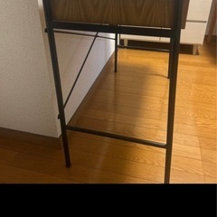 デスク　引き出し付きの画像