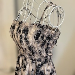 花柄キャミワンピースの画像