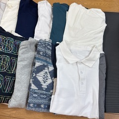 ①メンズトップスMサイズ 15着セット 洋服まとめ売りの画像