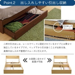 (3/28まで)セミダブルベッド マットレスの画像