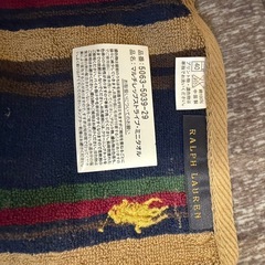 ラルフローレン　ミニタオルの画像