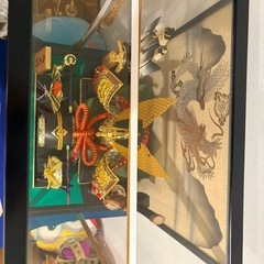 値下げしました‼️5月人形　兜　ケース入り12号の画像