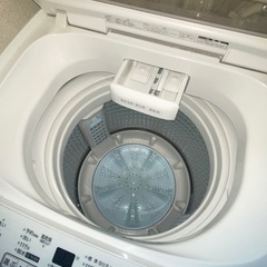 洗濯機　AQUA2020年式7キロの画像