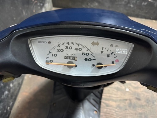 ★支払い総額4.8万円★関東圏内即日配送可能！ホンダ ライブディオ　AF34 外観良好♪人気のライブディオ！バッテリー新品！