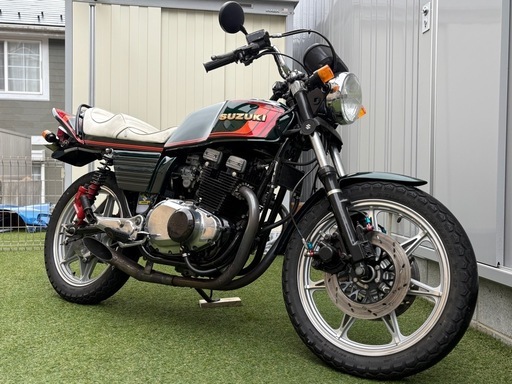 スズキ　gsx400e ザリ　旧車バイク