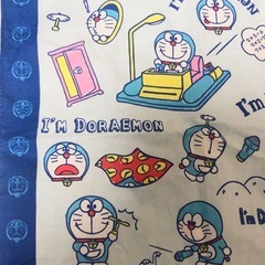 ドラえもん 30cm×30cm マルチクロス　ハンカチーフの画像