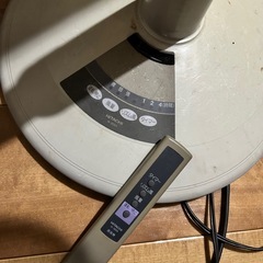 非対面渡し　リモコン付き扇風機の画像