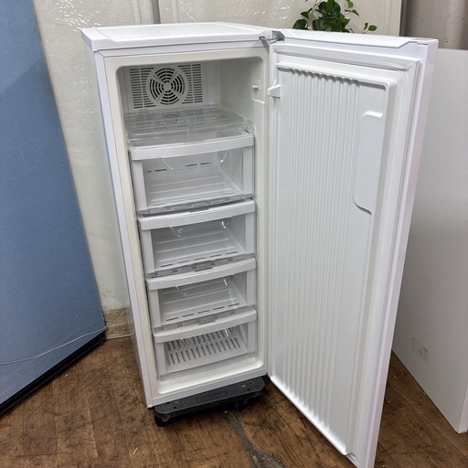 【?買取市場 3ヶ月保証】S221 ⭐ ハイアール｜Haier 1ドア冷凍庫 （132L・右開き）JF-NUF132G ⭐ 動作確認済